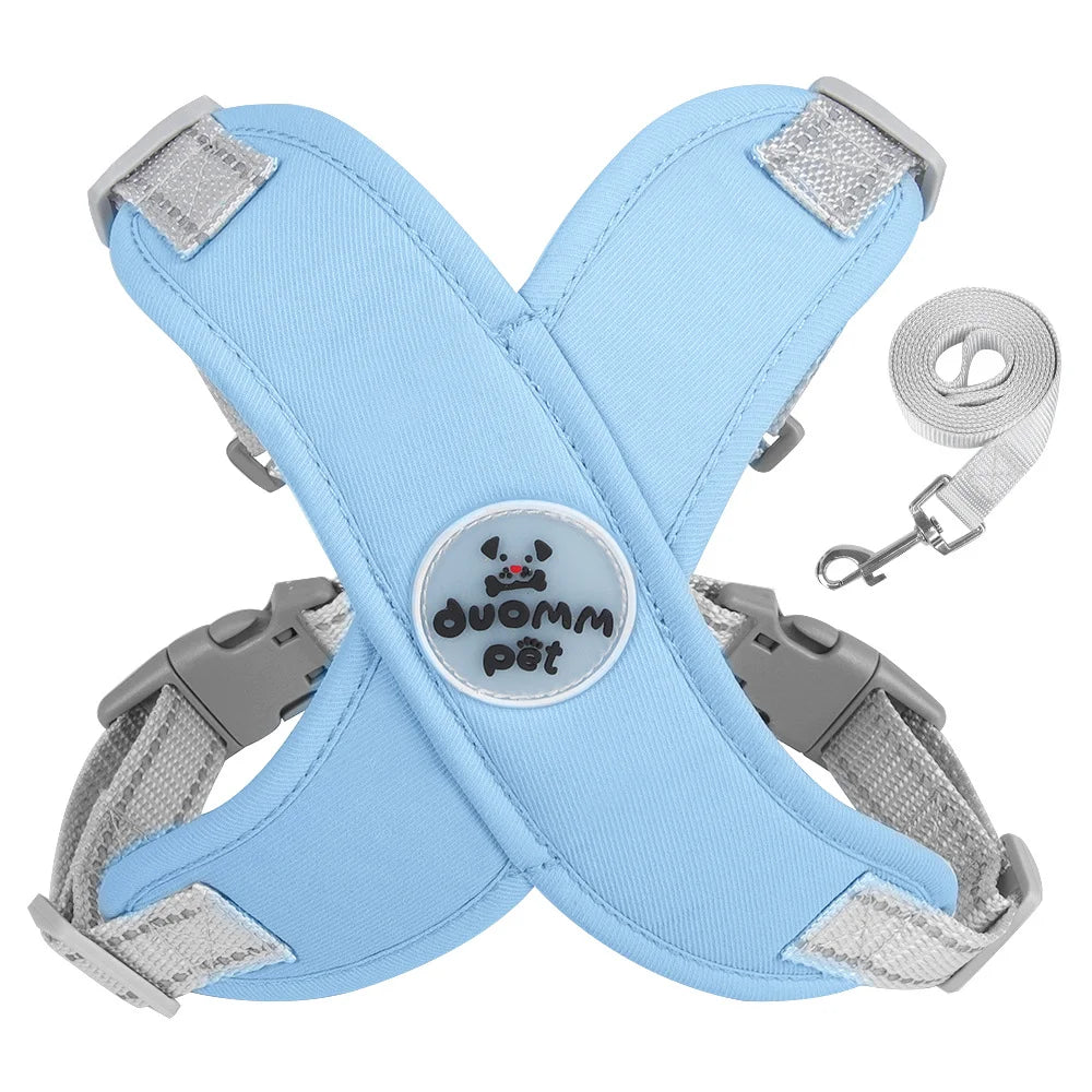 Reflective Pet Vest & Leash Set – Adjustable