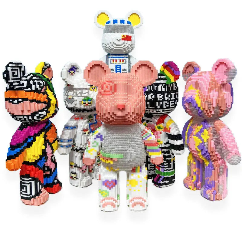 Kawaii Bear Build & Play Set