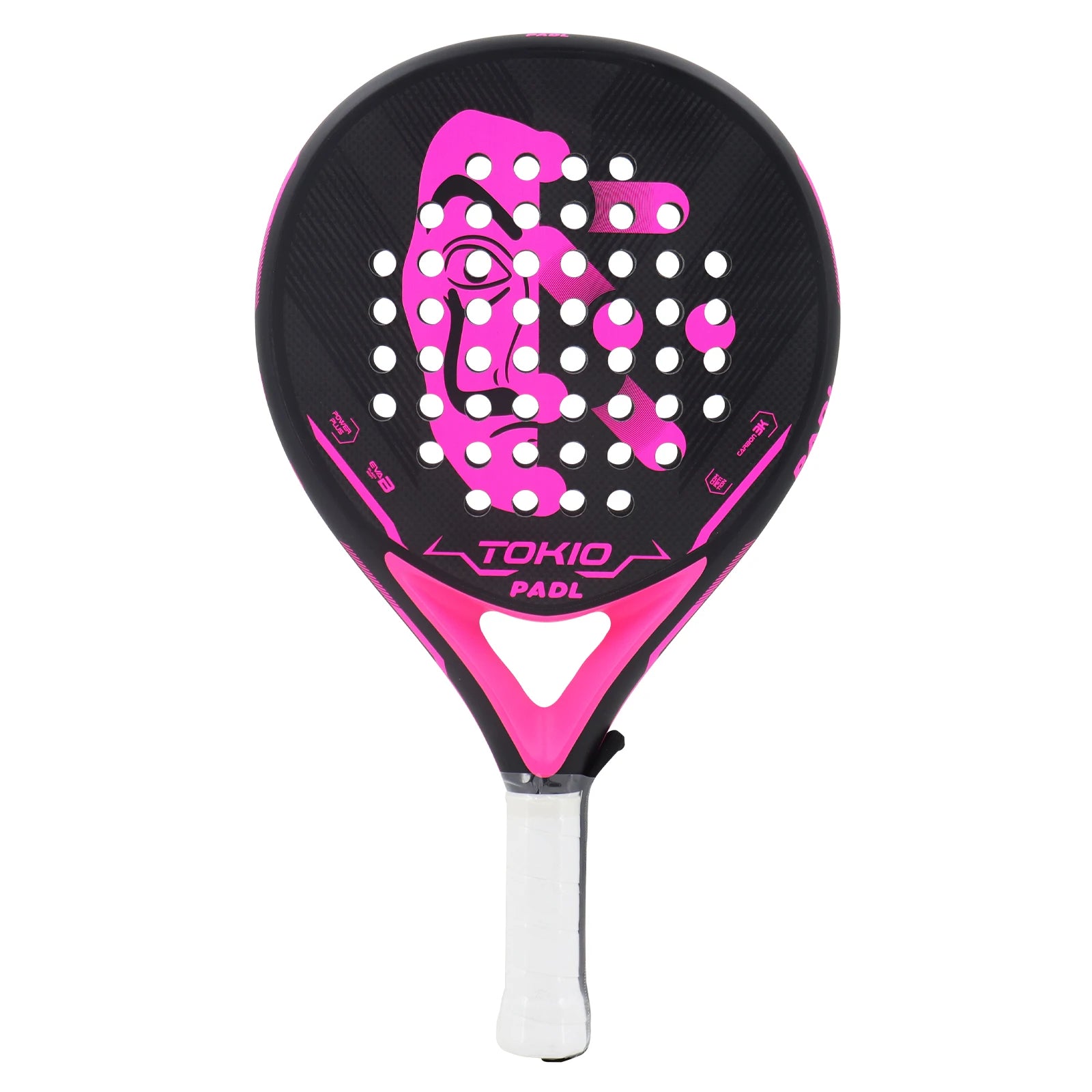 3K/12K Carbon Fiber Padel Racket – Soft EVA Foam, Training