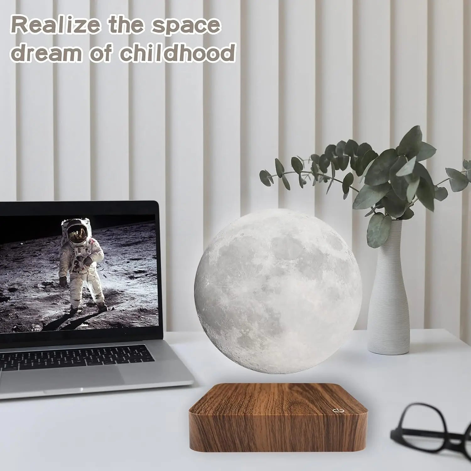LunaFloat Magnetic Moon Lamp