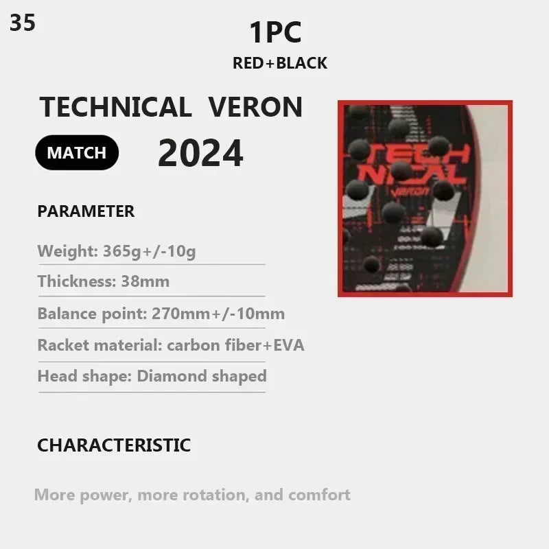 AERIS 2025 Carbon Pro Padel Racket