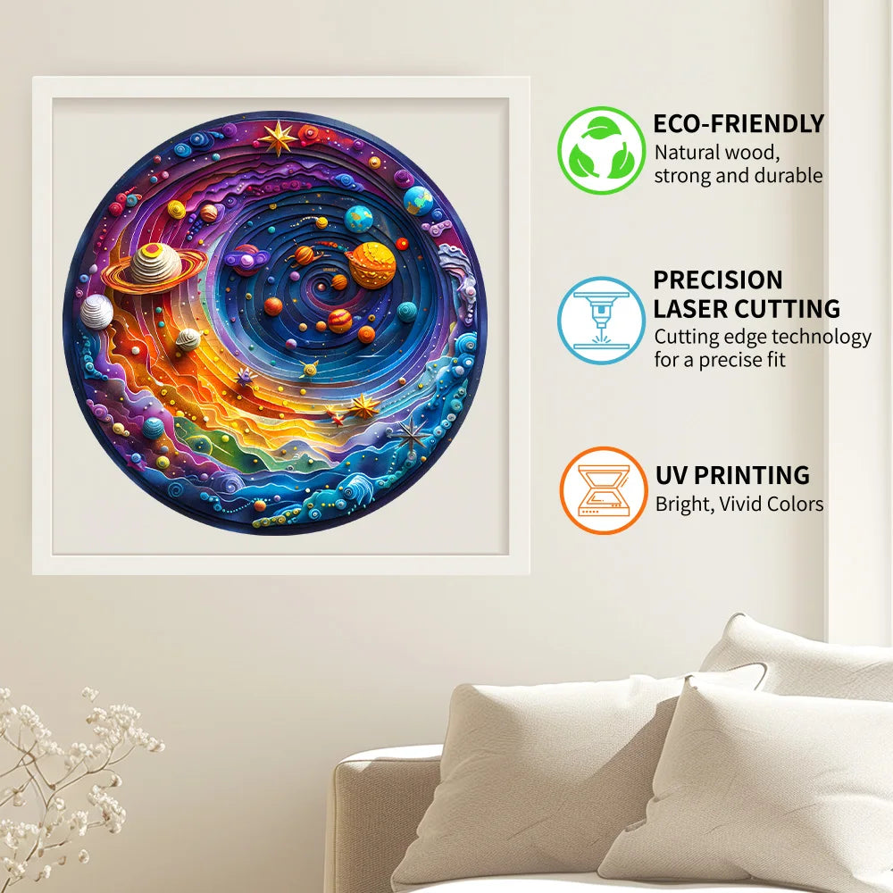 CosmoWood Space Puzzle