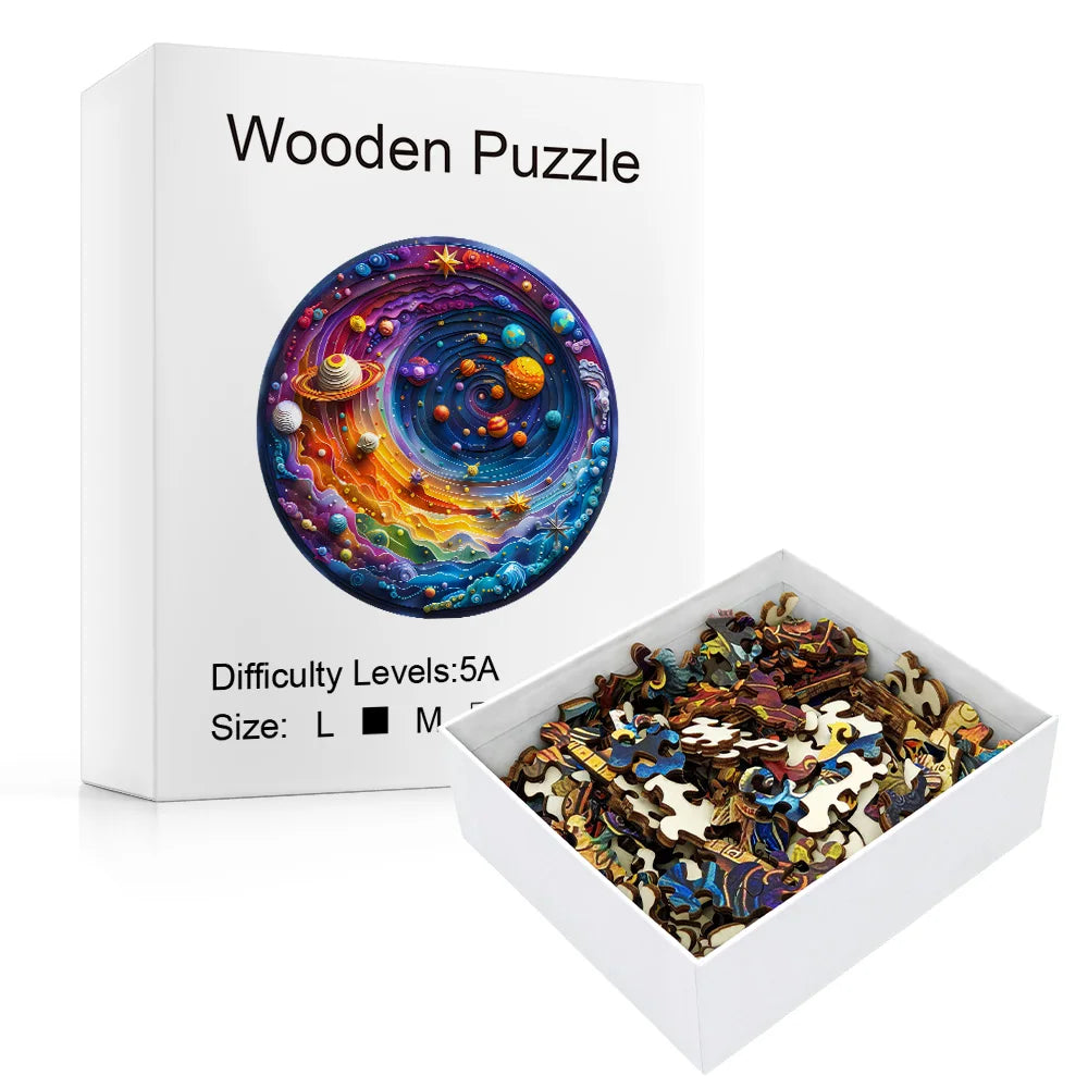 CosmoWood Space Puzzle