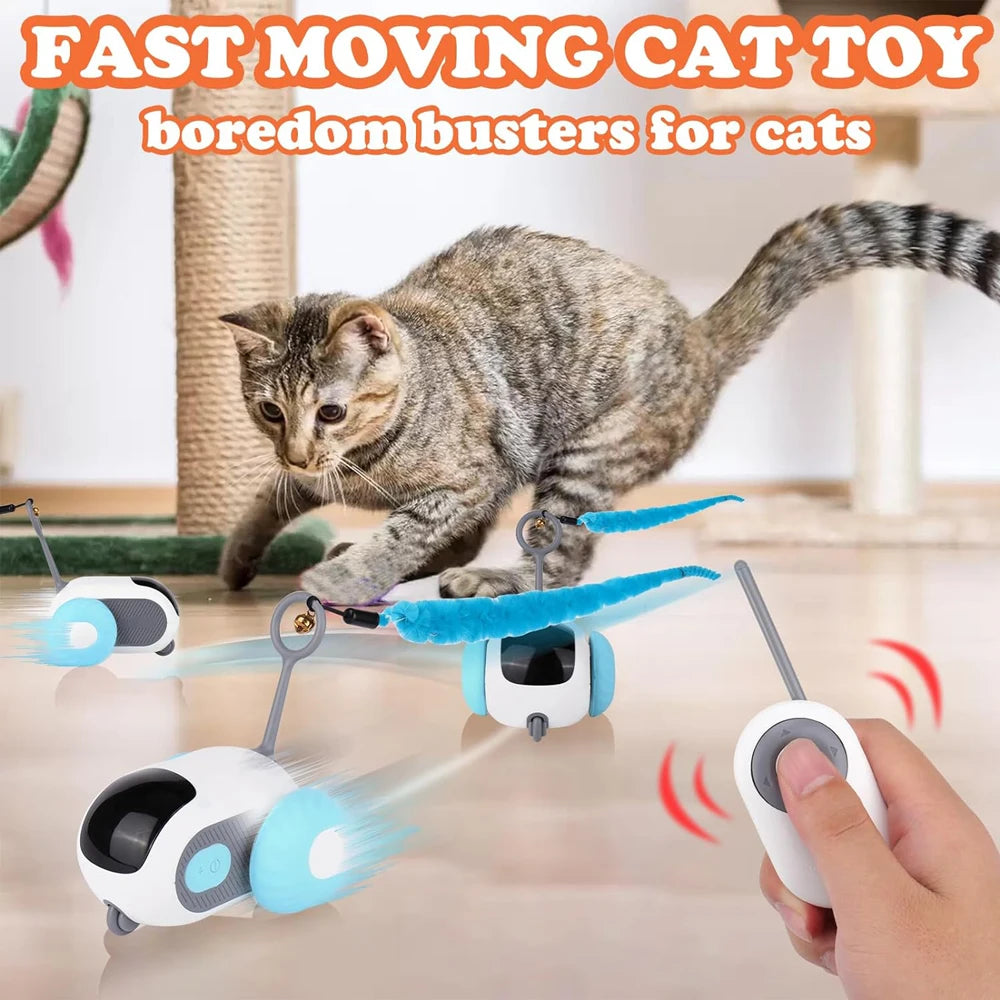 Smart Cat & Dog Toy Car – Automatic Remote-Controlled Play