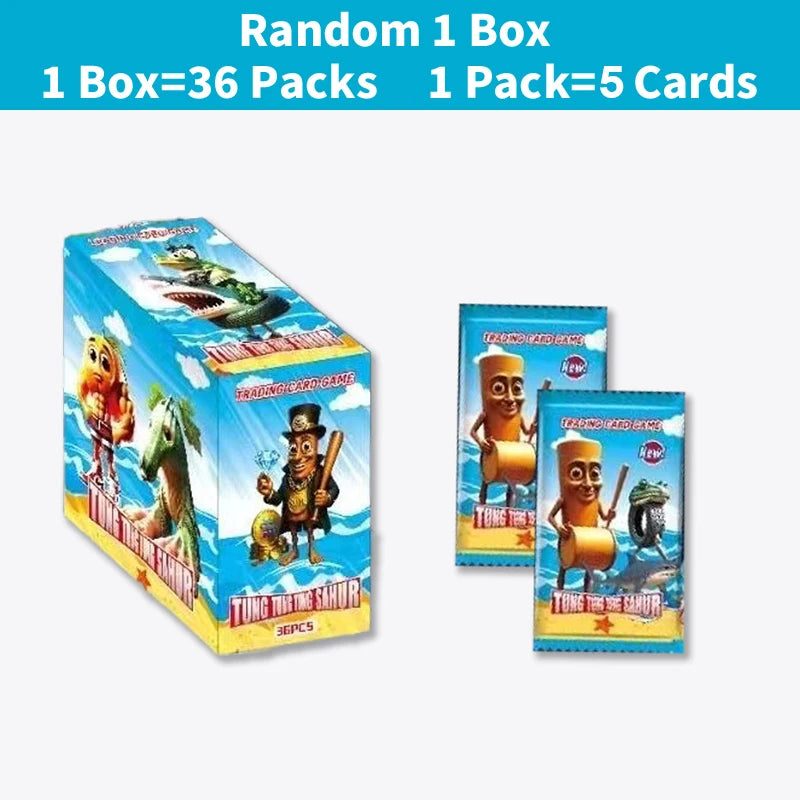 180-Piece Italian Brainrot Collection Cards – Random 36-Pack