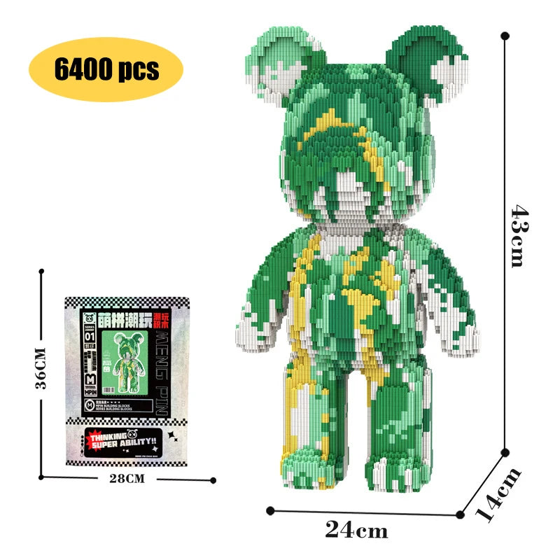 Kawaii Bear Build & Play Set