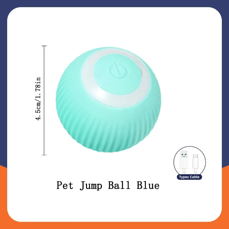 Smart Interactive Pet Ball – USB Rechargeable