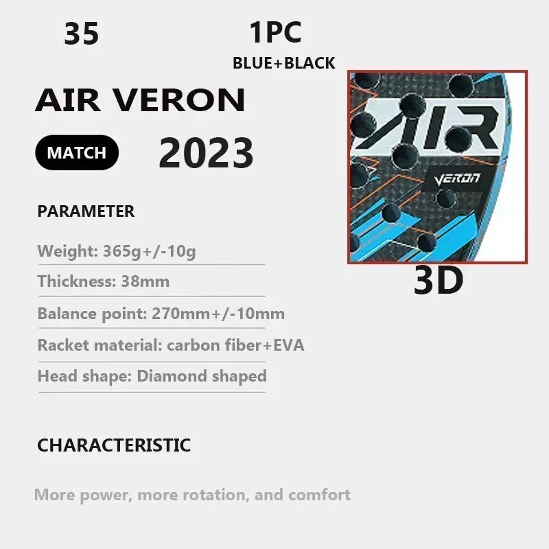 AERIS 2025 Carbon Pro Padel Racket