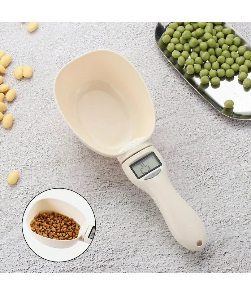 Digital Pet Food Measuring Scoop – LED Display
