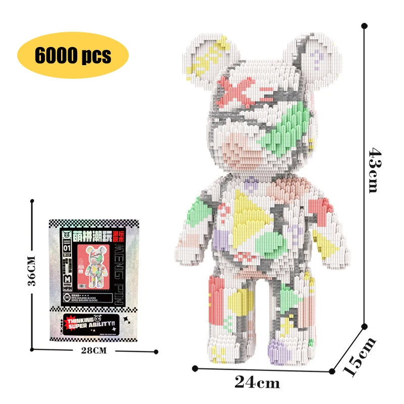 Kawaii Bear Build & Play Set