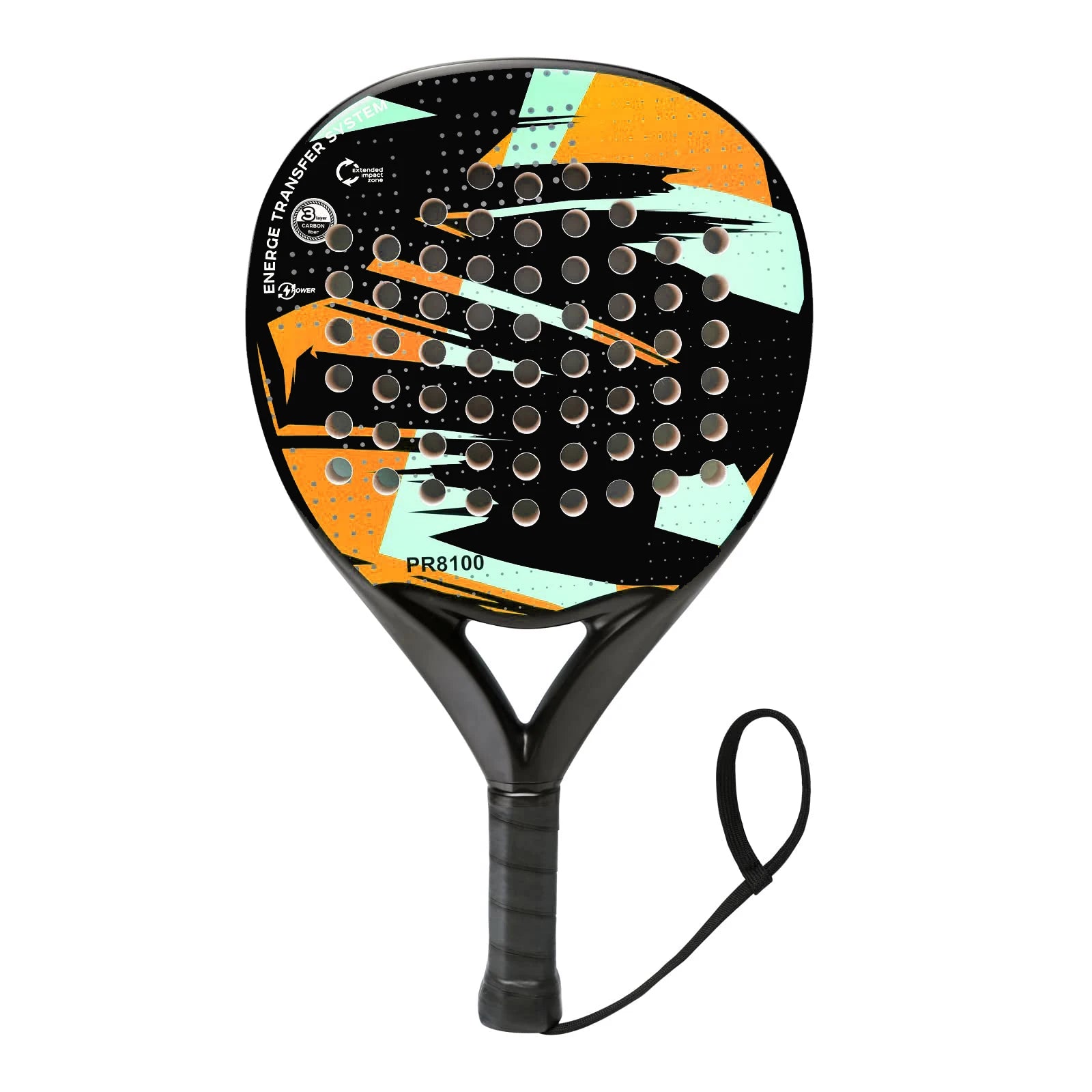 Carbon Fiber Padel Racket – EVA Memory Foam, Lightweight