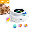 2-in-1 Smart Cat & Dog Toy – Automatic Feather Ball