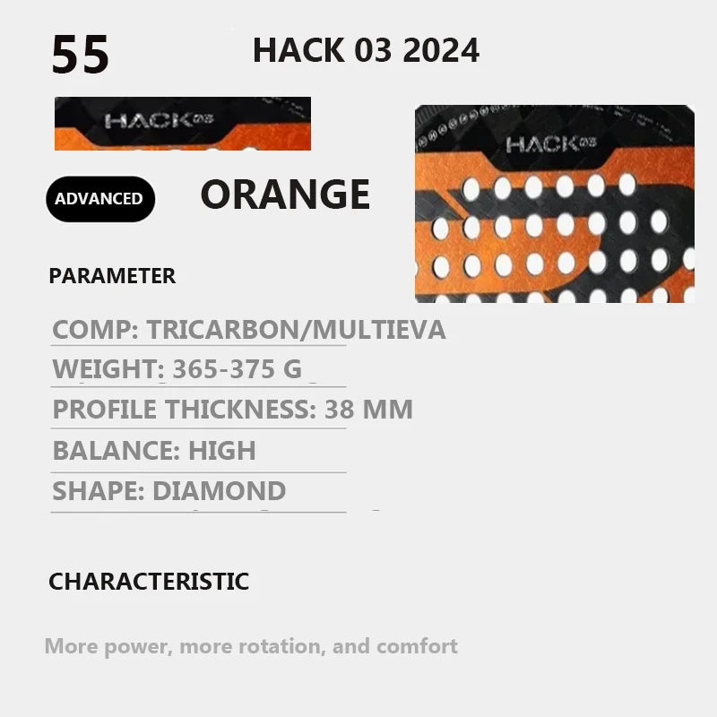 AERIS 2025 Carbon Pro Padel Racket