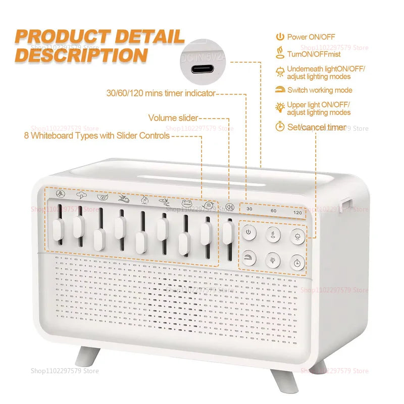 DreamMist White Noise & Aroma Machine
