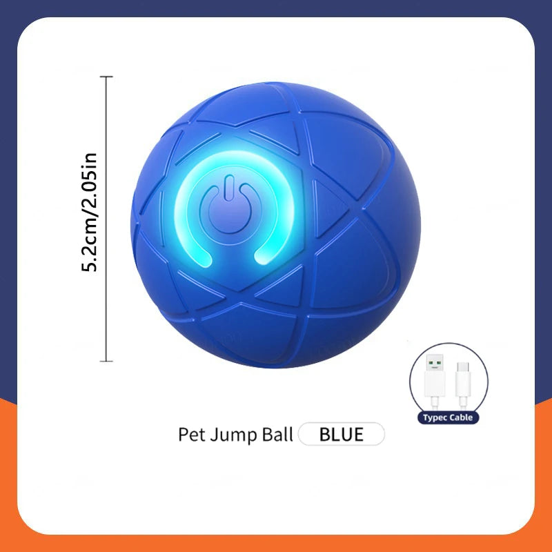Smart Interactive Pet Ball – USB Rechargeable