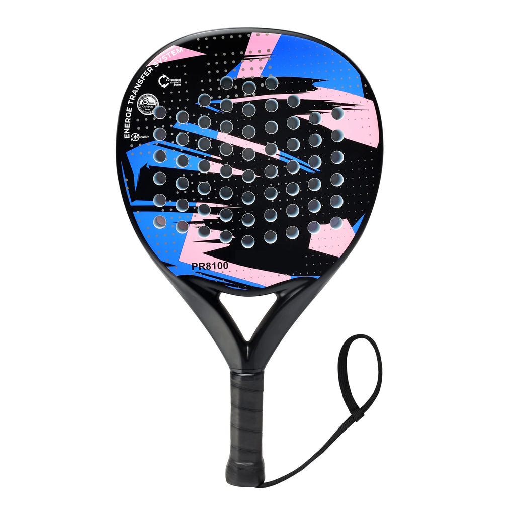 Carbon Fiber Padel Racket – EVA Memory Foam, Lightweight