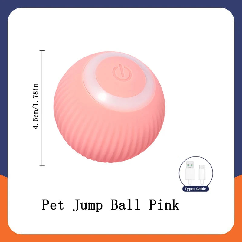 Smart Interactive Pet Ball – USB Rechargeable