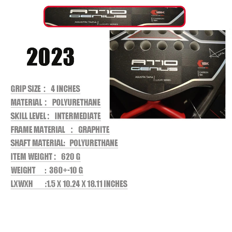 AERIS 2025 Carbon Pro Padel Racket