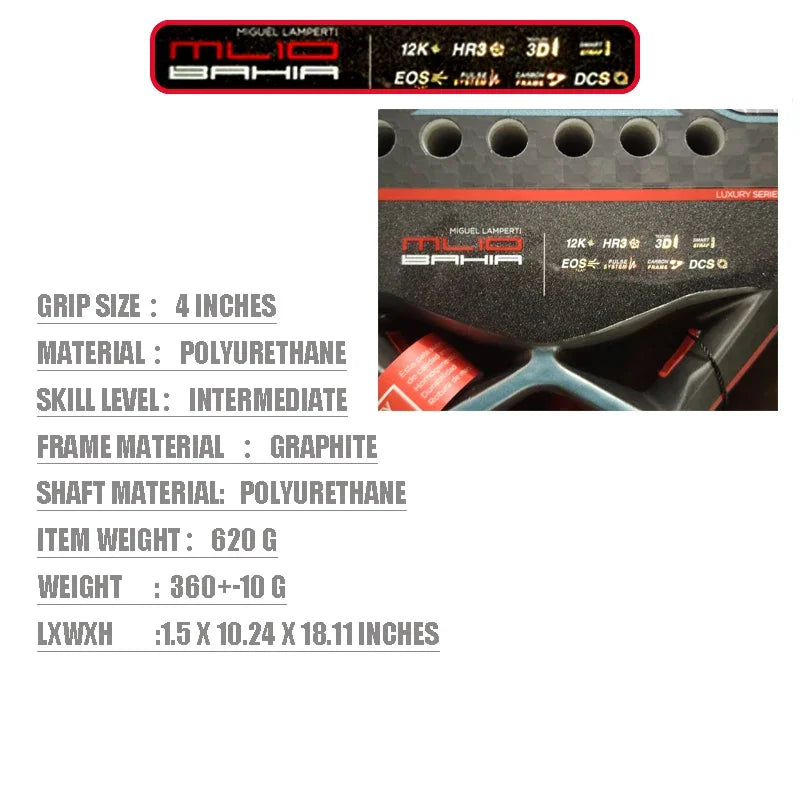 Fengdong HPS Pro Diamond Padel Racket