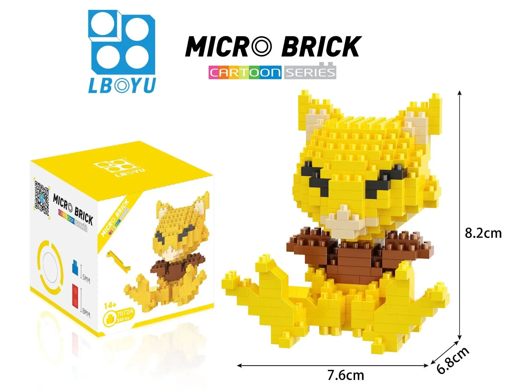 PokéBrick Mini Figures Set