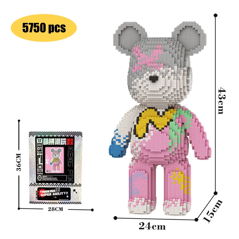 Kawaii Bear Build & Play Set