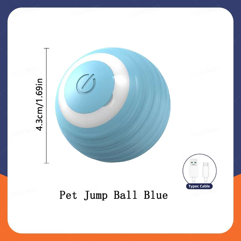 Smart Interactive Pet Ball – USB Rechargeable