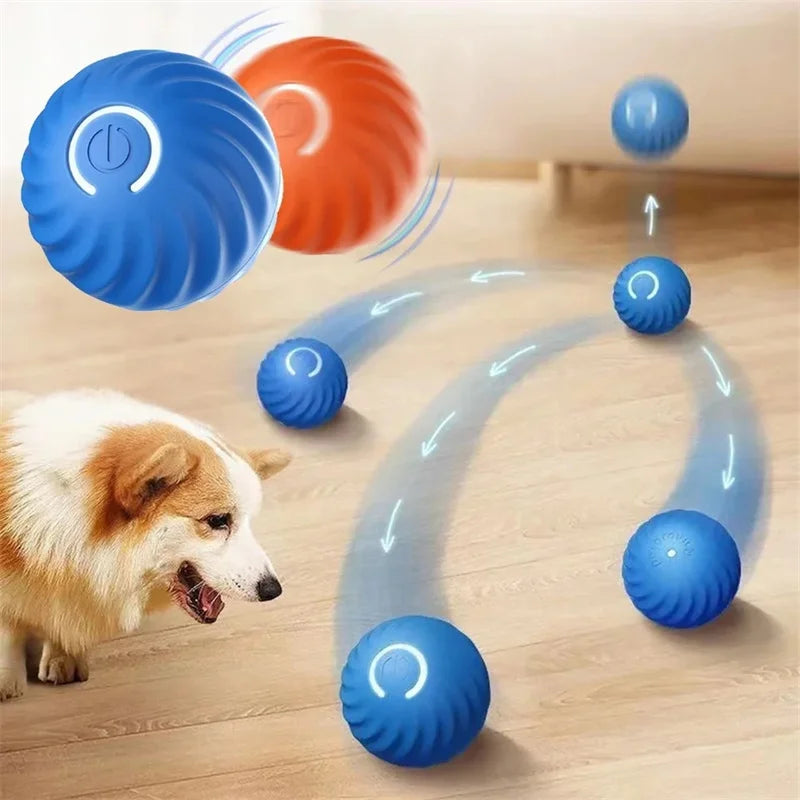 Smart Interactive Pet Ball – USB Rechargeable