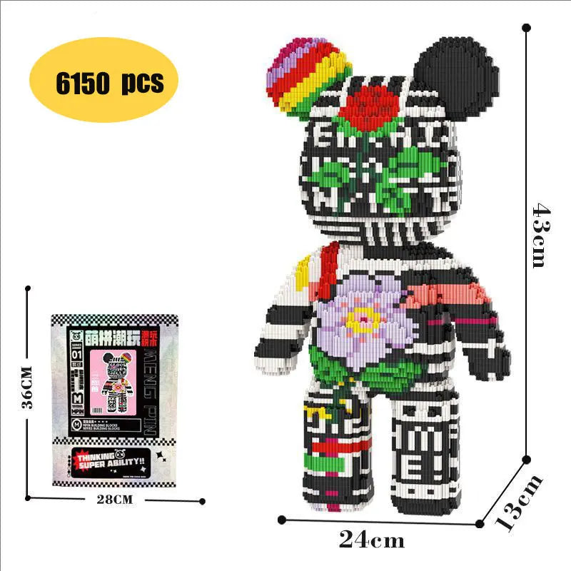 Kawaii Bear Build & Play Set