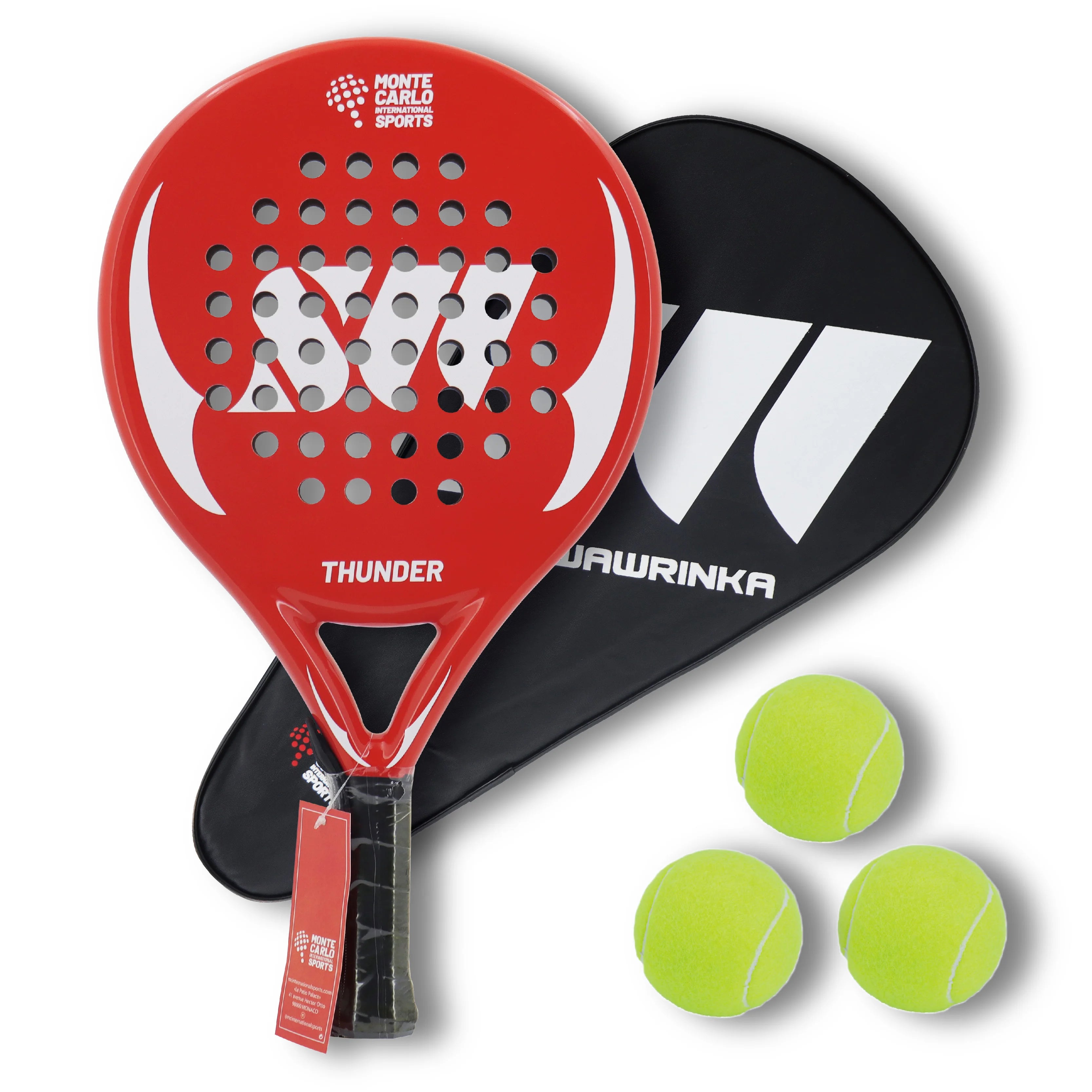 AeroDrop 18K Carbon Padel Racket