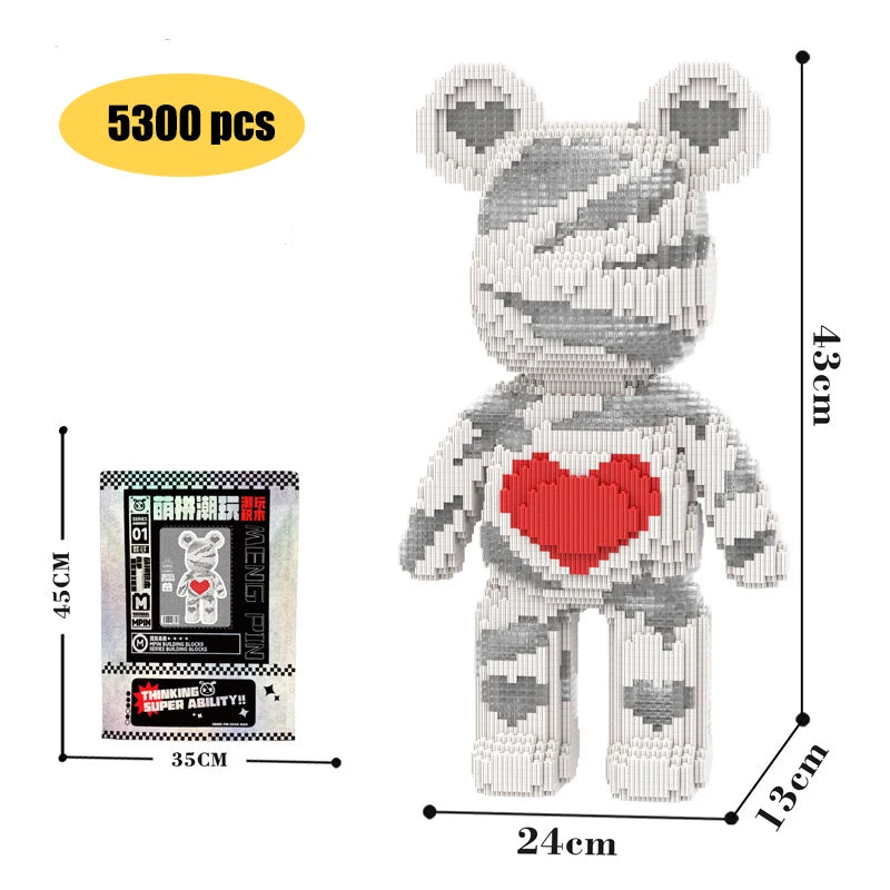 Kawaii Bear Build & Play Set