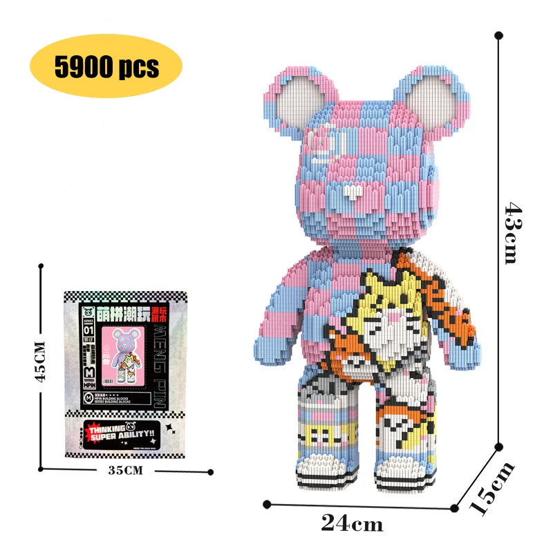 Kawaii Bear Build & Play Set