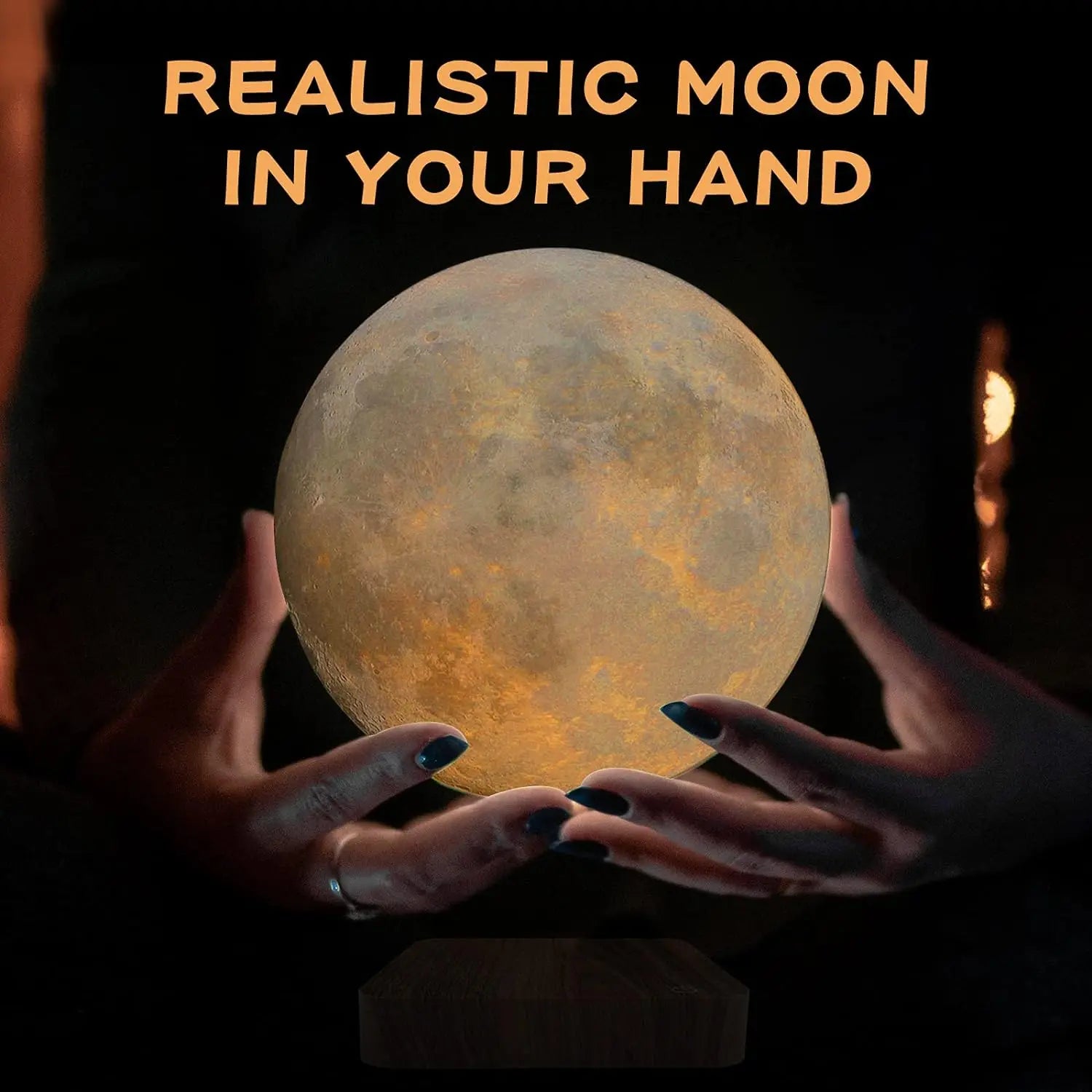 LunaFloat Magnetic Moon Lamp