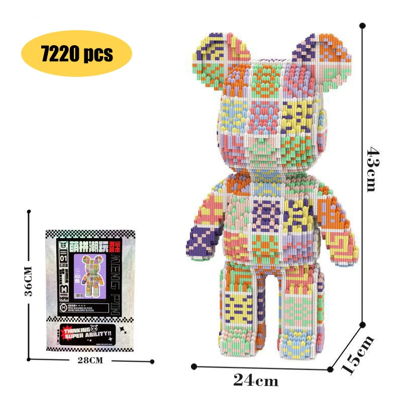 Kawaii Bear Build & Play Set