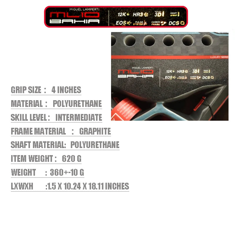 AERIS 2025 Carbon Pro Padel Racket