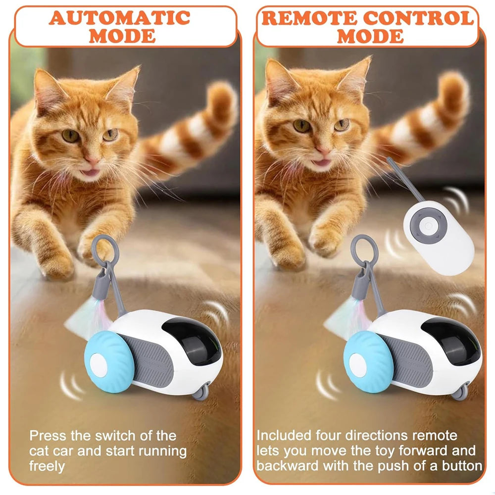 Smart Cat & Dog Toy Car – Automatic Remote-Controlled Play