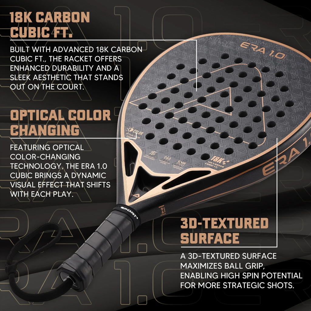 Era Cubic 18K Padel Racket