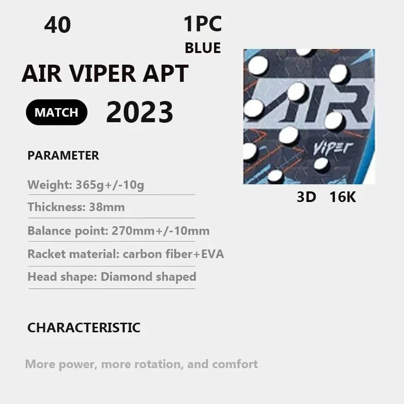 AERIS 2025 Carbon Pro Padel Racket