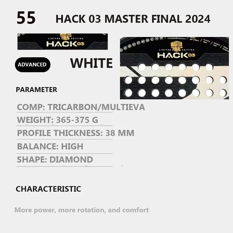 AERIS 2025 Carbon Pro Padel Racket