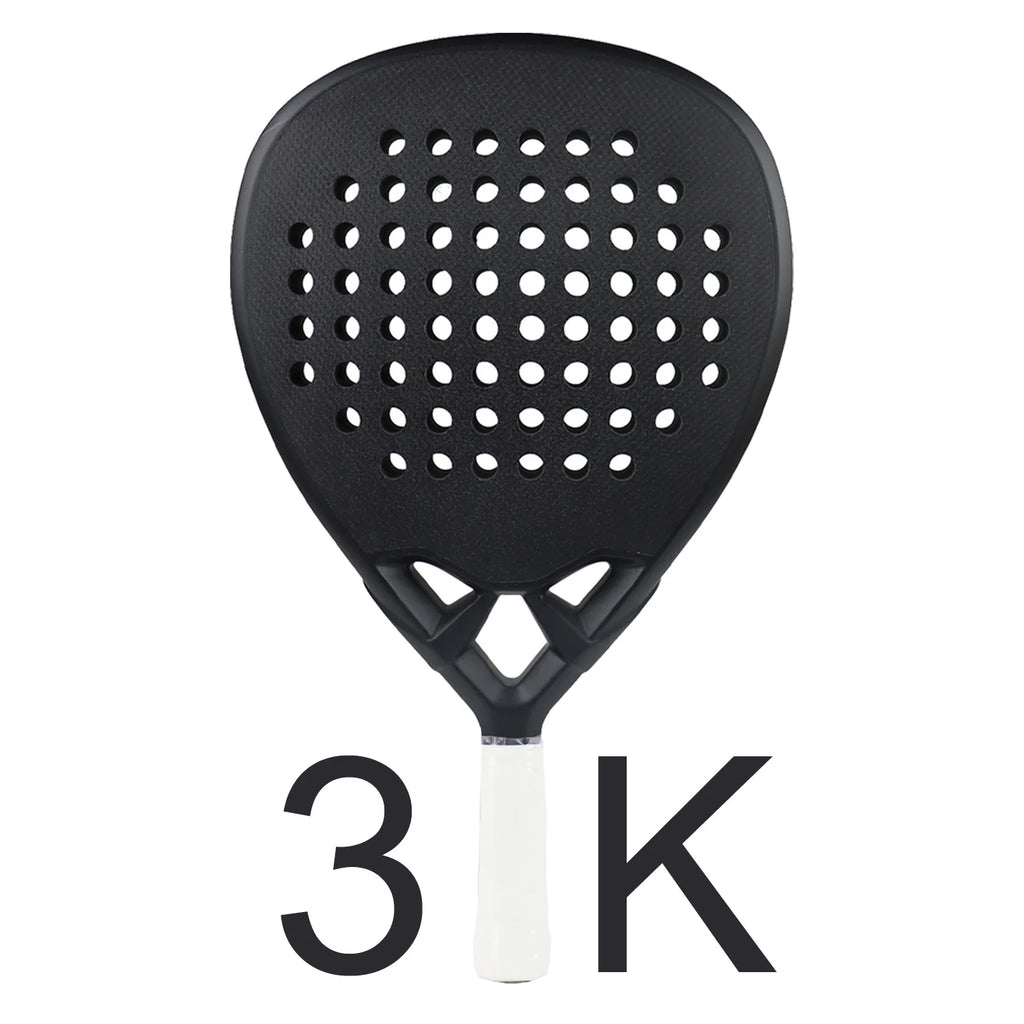 3K/12K Carbon Fiber Padel Racket – Soft EVA Foam, Training
