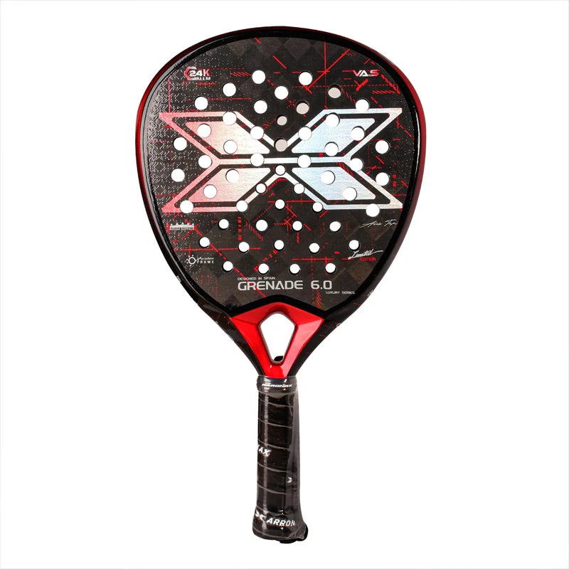 Carbon Fiber Padel Racket – Soft Face, Lightweight
