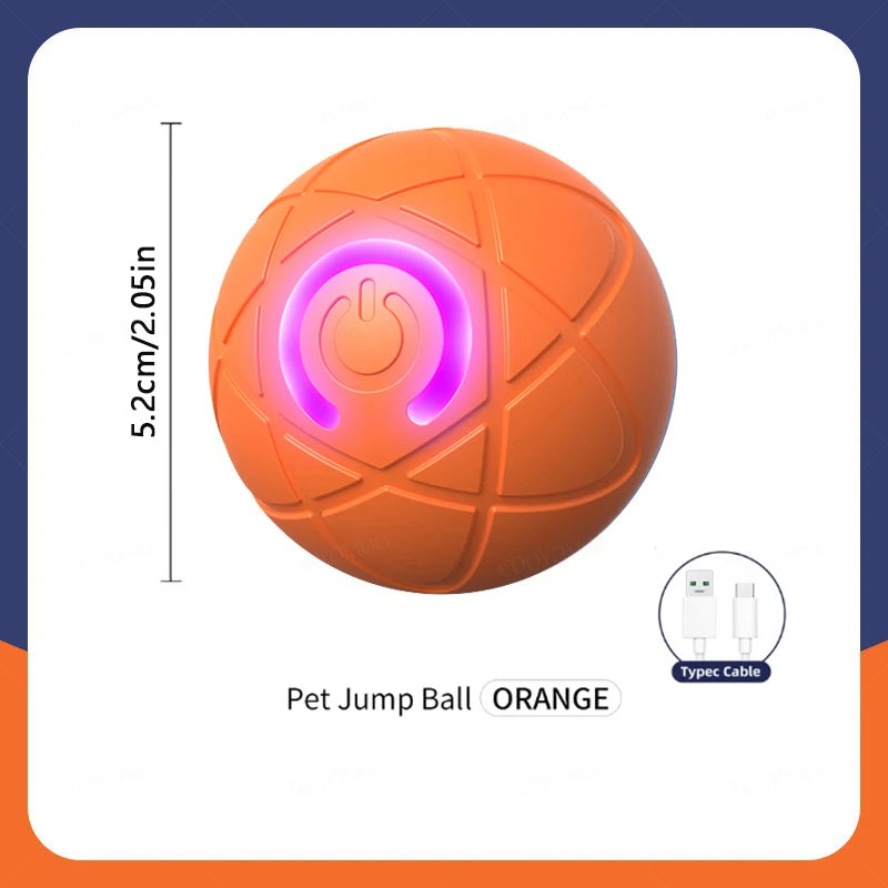 Smart Interactive Pet Ball – USB Rechargeable