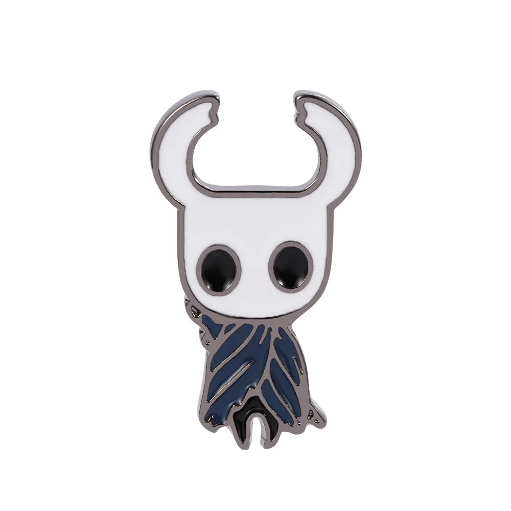 Hollow Knight Enamel Pin – Insectoid Knight Brooch