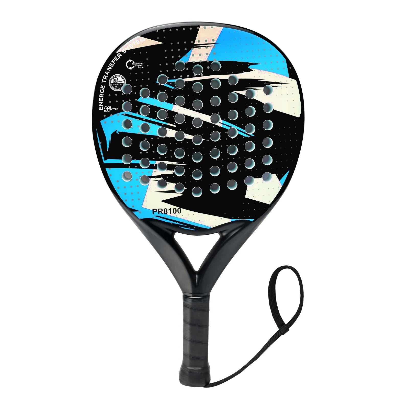 Carbon Fiber Padel Racket – EVA Memory Foam, Lightweight