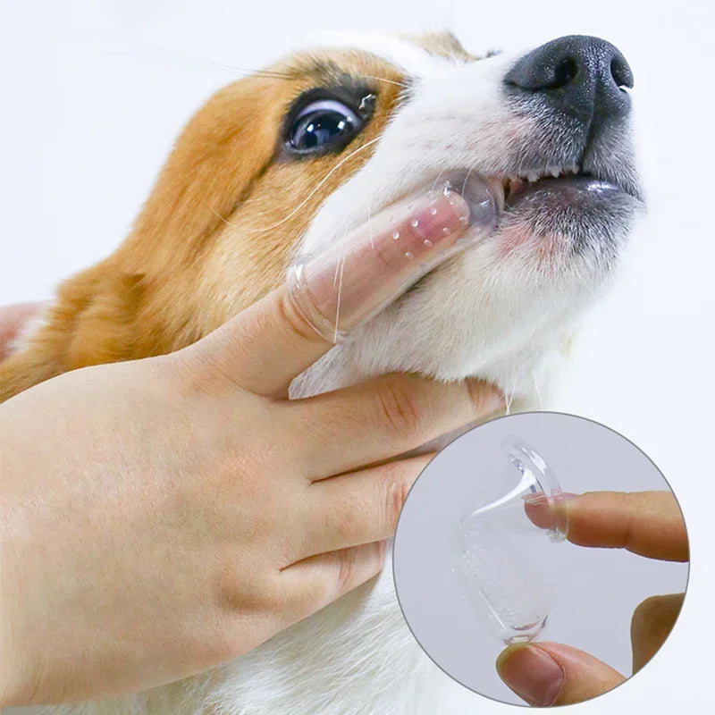 Super Soft Finger Toothbrush – Pet Teeth Cleaning Tool