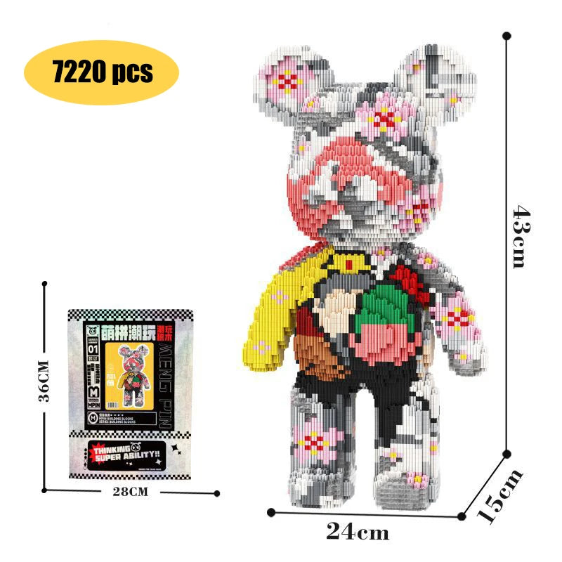 Kawaii Bear Build & Play Set