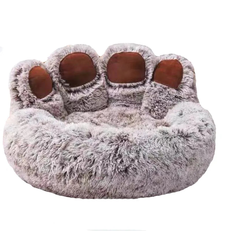 Fluffy Dog & Cat Bed – Large