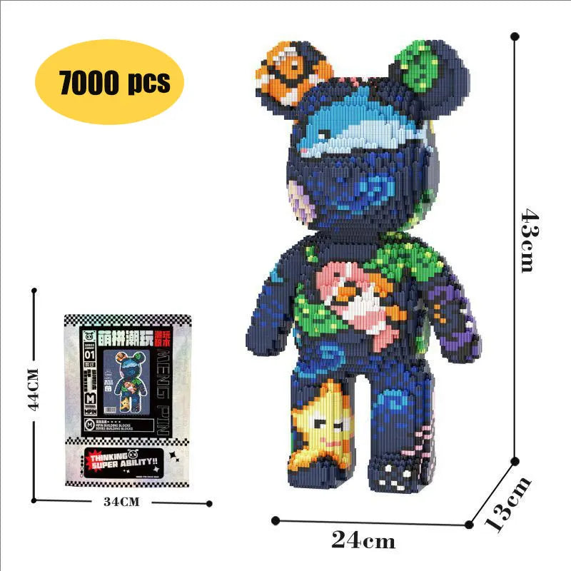 Kawaii Bear Build & Play Set