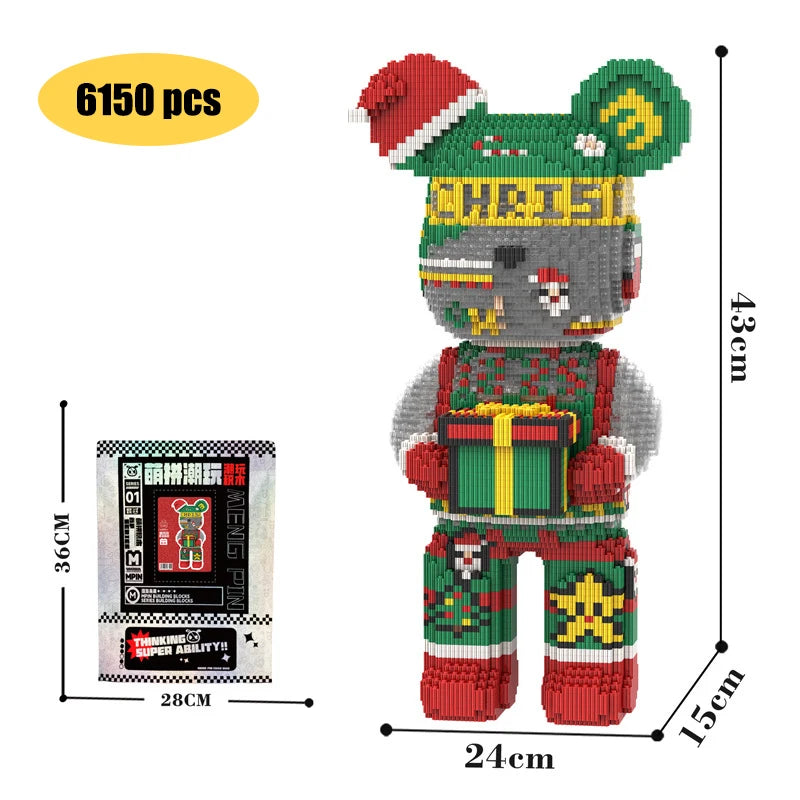 Kawaii Bear Build & Play Set