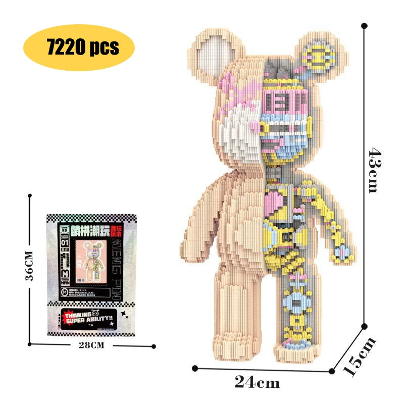 Kawaii Bear Build & Play Set
