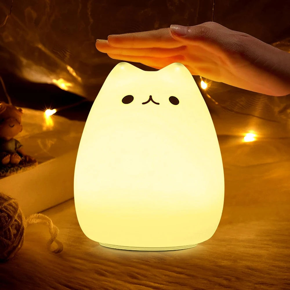 PurrGlow Cat Night Light